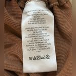 Pilcro Anthropologie brown ruched side tie tank top women’s size XXS Photo 7