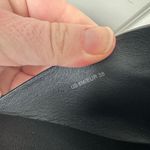 Vince Sarria Black Leather Wedge Slide Slip-On Sandal Size 8 Photo 6