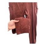 Athleta  Trekkie Hybrid Crop Tight Cognac Brown Size 2 Photo 4