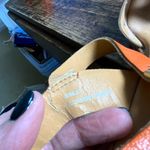 Kork-Ease Korks by  Sandals Orange Leather Platform Wedge Open Toe Buckle‎ Photo 4