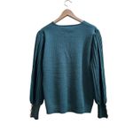 Nanette Lepore  New Knit Evergreen Long Sleeve Sweater Top Size 1X Sparkle Photo 5