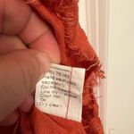 Stella Martini 100% Linen Tunic Tank Top Made in Italy Rust Red/Orange oversized Red Photo 7