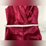 EXPRESS Beautiful dressy VELVET jumpsuit 🌹🌹$158 Photo 13