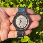 Ellen Tracy Quartz Silver & Rose Gold Watch ET5313SL - 6.25” Photo 0