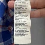 Abercrombie & Fitch SMALL Blue Plaid Relaxed Fit Button Up Shirt Long Sleeve Photo 7