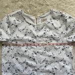 Current/Elliott Dress The Fray Edge Shift Mini Sugar Viney Floral White Blue 3 Photo 10