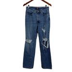 BDG ‎ Urban Outfitters Distressed Ripped Rigid Bootcut Womens Size 27 Photo 1