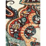 Chico's Size 2 Large Multicolor Tunic Paisley Knit Tunic Boho City Resort Style Photo 12