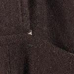 Cheryl Creations Wool Retro Chocolate Brown Overall Jumper Dress Boho Winter Size M Photo 4