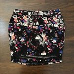 Torrid black, white pink & blue floral print pencil skirt size 2X Photo 1