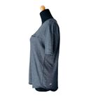 Lululemon Run Away Tee Heathered Black Womens Size 6 Technical Lightweight Photo 3