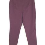 A New Day Womens Pants Skinny Stretch Burgundy Size 4 Photo 0