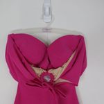 NEW L'Agent by Agent Provocateur Adrina halter cut out swimsuit, pink Pink Size L Photo 6