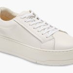 Vagabond  Judy White Leather Platform Lace-Up Sneakers Size 8 US / 38 EU Photo 0