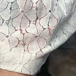 Sage Romantic Tunic style sweater w/lace layer Photo 6