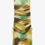 ZARA Printed Tulle Dress Photo 5