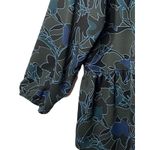 LOGO By Lori Goldstein Lori Goldstein Blouse Womens Size L Multicolor Long Sleeve Button Up Collar Photo 5