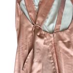 Significant Other Women’s Lana Tie Back Pink Ombre Cowl Neck Satin Maxi Dress 10 Photo 7
