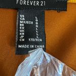 Forever 21 NWT Golden Haze Faux Suede Fringe Boho Western Button Up Shirt Sz L Photo 8