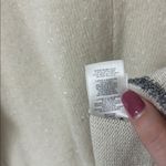 Rails  Joanna Wool & Cashmere Sweater Pullover Snow Globe Cream Metallic Size Med Photo 6