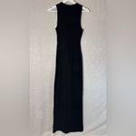 Naked Wardrobe  Black Body Con Sculpting Shaping Double Lined Maxi Dress Small Photo 3