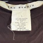 Max Studio Vintage  L Brown Tank Top Cami Babydoll‎ V-Neck Y2K Retro USA Photo 5
