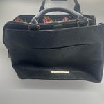 Betsey Johnson Black Embossed Skull Tote Bag Photo 1