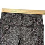 Lululemon Women's 12 Wunder Under Hi-Rise Tight Trellis Bloom Ice Grey Black Photo 5