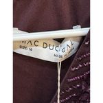 Mac Duggal   Embellished Tulle Wrap-Effect Column Gown Size 16‎ Plum Formal Photo 10