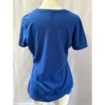 Next Level Women’s  Blue Graphic Tee Sz XL Photo 2