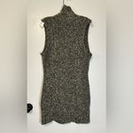 Athleta Tunic Sweater Women’s Size Medium Marbled Gray White Vest Lambswool Used Photo 1