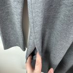 J Jill Pure Jill Luxe Tencel Knit Mini Dress Small Gray Long Sleeve Minimalist Photo 1