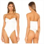 H:ours Tabitha Bodysuit in White Photo 1