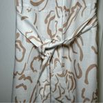 NWT Ador Curve Pocket Sleeveless Shirt Maxi Dress women’s medium resort summer White Photo 3