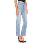 NWT SLVRLAKE London High Rise Straight Jeans in Heartache Sz 31 $339 Blue Photo 1