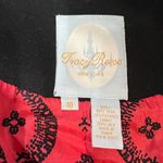 Anthropologie  Tracy Reese Wool Pea Coat  Silk Lining Bridgerton Black Photo 2