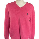 Vintage 90s Polo by Ralph Lauren Rose Pink V Photo 0