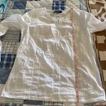Piazza Sempione White Blouse made in Italy IT 44 S Photo 6