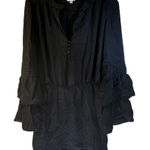 Parker  Black‎ Silk Dress Photo 0