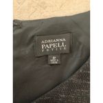 Adrianna Papell size 8 petite medium shiny metallic mini dress party guest Photo 2