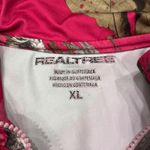 Realtree Pink Camo Quarter Zip Long Sleeve Performance Shirt Women's XL Photo 2