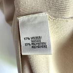 Lafayette 148 Gold Tan Crewneck Tank Top Medium Designer Quiet Luxury Staple Photo 5