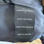 AMANDA WAKELEY Womens Blazer Size US 8 Dark Grey Career Wear Office Chic Gray Photo 7