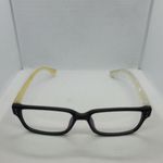 Zenni Black & Cream Prescription Glasses Frames, Case, & Cleaning Cloth Black Photo 2