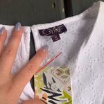 NWT White Lace Shift Dress Photo 2