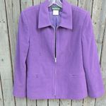 Harvé Benard Harve Benard Women's Purple Jacket Wool Blend Photo 0