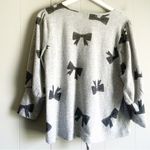Adrienne Vittadini Vintage Bow Printed V-neck Size XL Photo 1