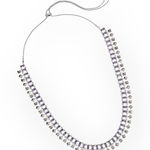 Kendra Scott new  ® ❤︎ Oscar Crystal Collar Necklace ❤︎ Sparkly Lilac Stones ❤︎ Photo 0