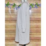 James Perse Standard  Gray Sweatshirt Dress Pockets Lagenlook Size 1 Cotton Photo 3