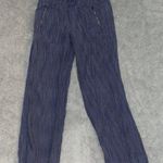 Athleta Cabo Linen Textured Wide Leg Pant Size 4 Photo 0